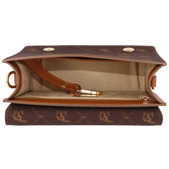 Maison Mollerus Melide Crossover Umhängetasche Leder 22 cm
