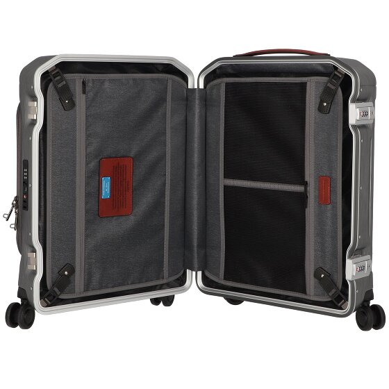 Piquadro PQ-LM 4-Rollen Kabinentrolley 55 cm Laptopfach