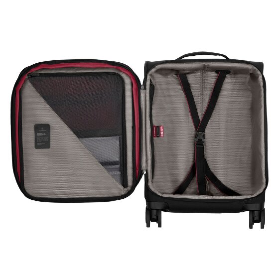 Victorinox Crosslight 4 Rollen Kabinentrolley 55 cm mit Dehnfalte