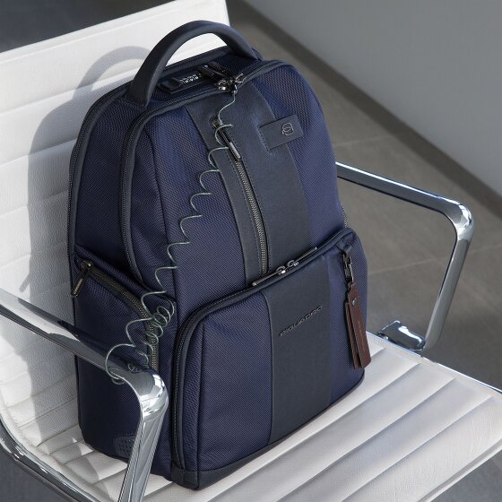 Piquadro Brief Rucksack RFID 42 cm Laptopfach