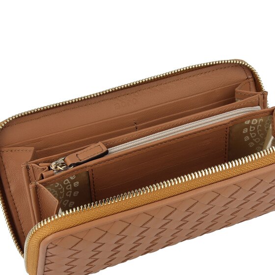 abro Piuma Geldbörse Leder 19 cm