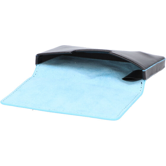 Piquadro Blue Square Visitenkartenetui Leder 10 cm