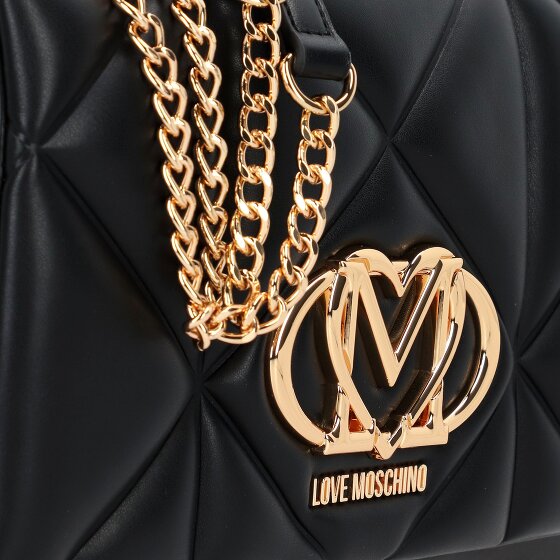 Love Moschino Embossed Schultertasche 28 cm