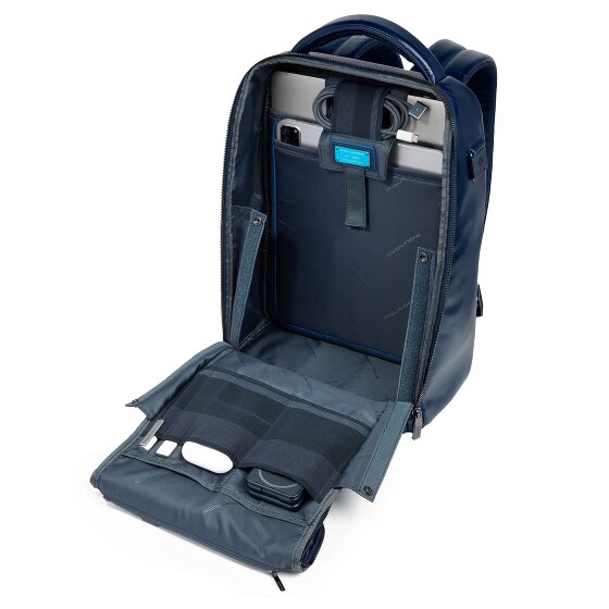 Piquadro Blue Square Daypack Leder 29 cm Laptopfach