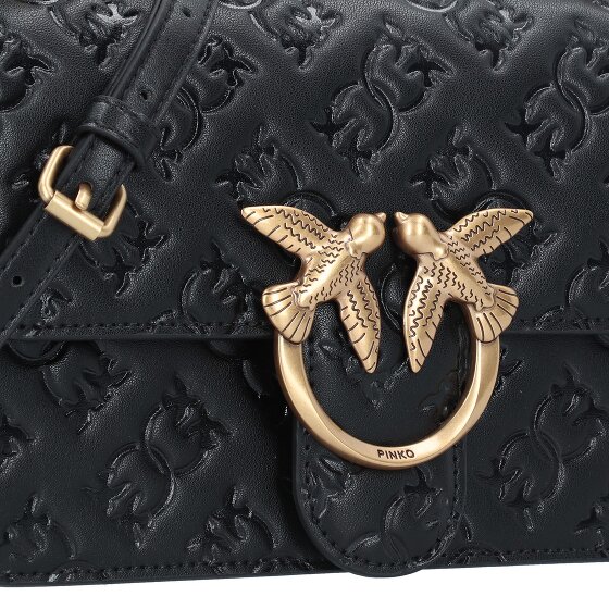 PINKO Love One Schultertasche Leder 21 cm PINKO Love One Schultertasche Leder 21 cm
