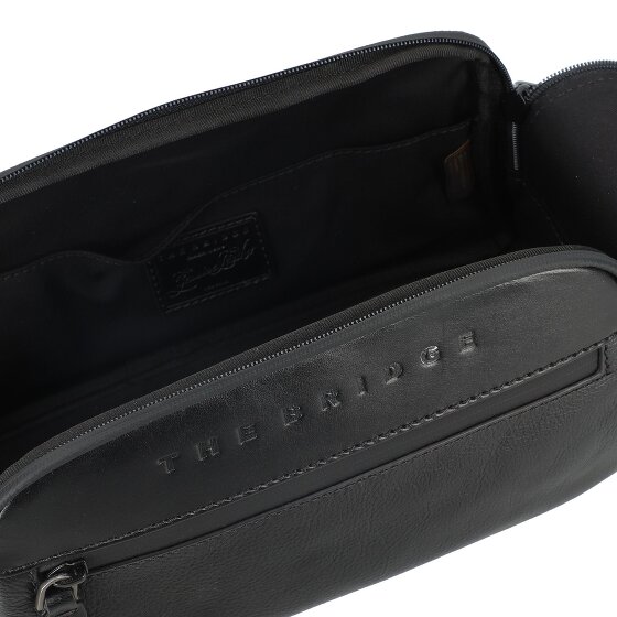 The Bridge Damiano Kulturbeutel Leder 22.5 cm