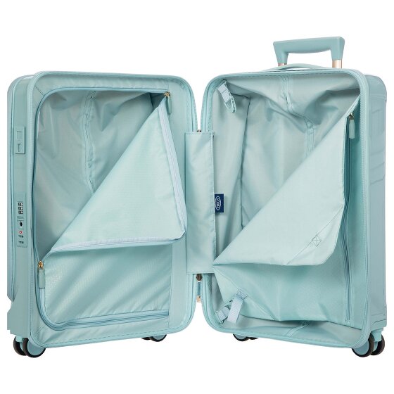 Bric's Positano 4 Rollen Kabinentrolley 55 cm mit Dehnfalte