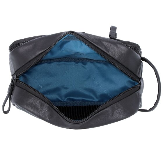 Piquadro Harper Kulturbeutel Leder 23 cm