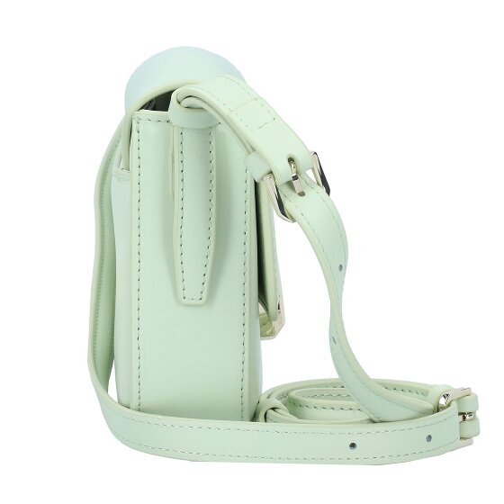 Patrizia Pepe Essential Fly Schultertasche Leder 22 cm
