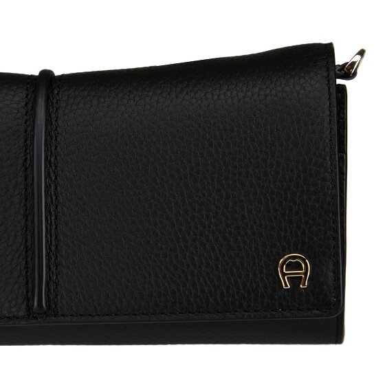 AIGNER Clutch Geldbörse RFID Schutz Leder 21 cm