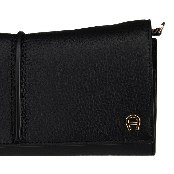 AIGNER Clutch Geldbörse RFID Schutz Leder 21 cm