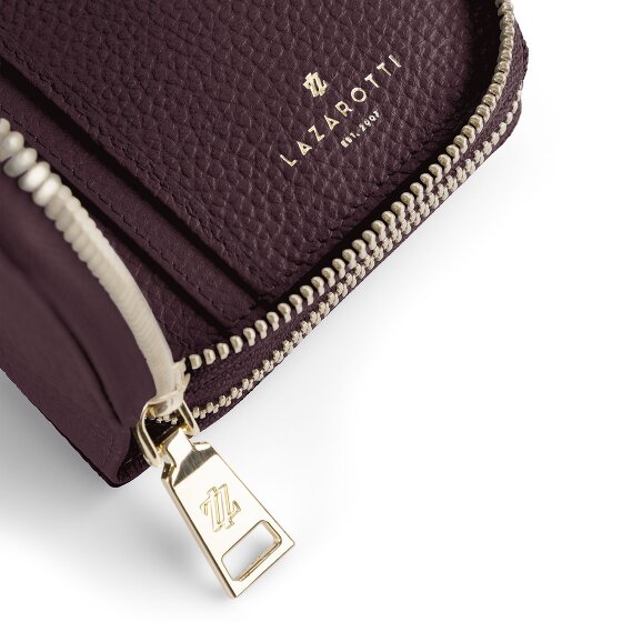 Lazarotti Bologna Leather XL Double Zip-Around Geldbörse RFID Leder 20 cm