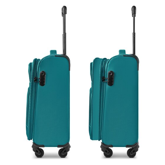 Smartbox Edition 04 4 Rollen Kabinentrolley 55 cm mit Dehnfalte