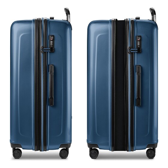 Redolz Essentials 14 4-Rollen Kofferset + Beautycase 4 tlg. mit Dehnfalte