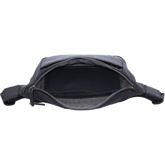 Piquadro Black Square Gürteltasche Leder 31 cm Piquadro Black Square Gürteltasche Leder 31 cm