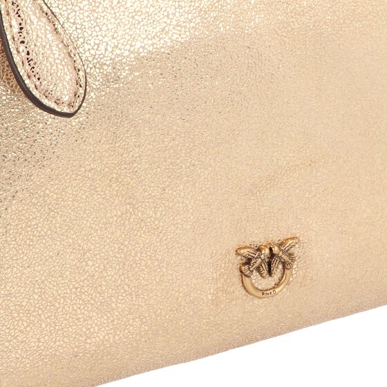 PINKO Flat Horizontal Umhängetasche Leder 20 cm