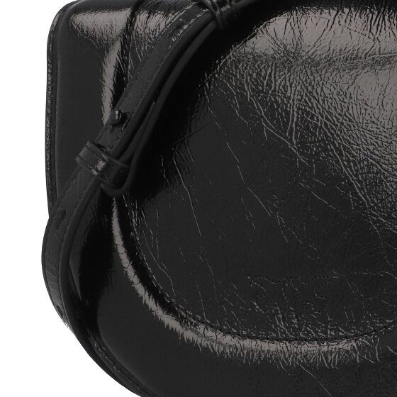 PINKO Love Round Click Mini Umhängetasche Leder 20 cm