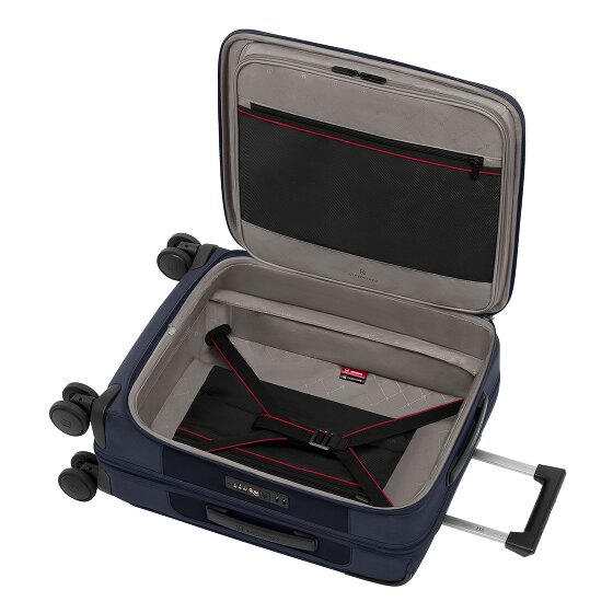 Victorinox Werks Traveler 7.0 4 Rollen Kabinentrolley 55 cm Laptopfach mit Dehnfalte
