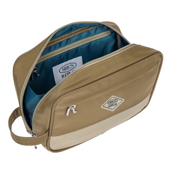 Bric's Replay Sand Woo Kulturbeutel 25 cm