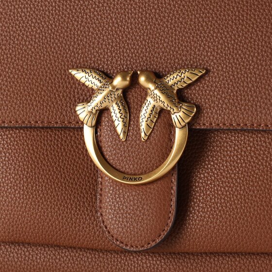 PINKO Love One Schultertasche Leder 30 cm
