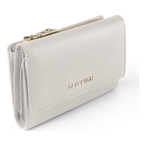 Lazarotti Bologna Leather XL Geldbörse mit Zip-Around Fach Leder 14 cm