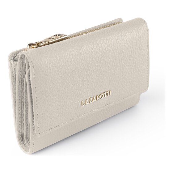 Lazarotti Bologna Leather XL Geldbörse mit Zip-Around Fach Leder 14 cm