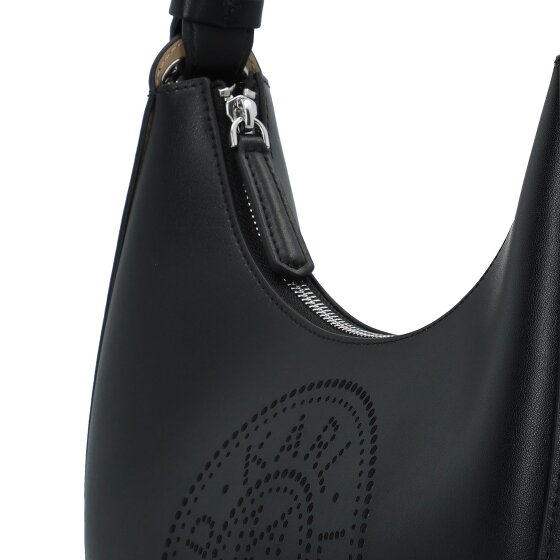 Karl Lagerfeld Karl Lagerfeld Essentials Schultertasche Leder 28 cm