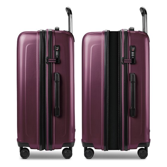 Redolz Essentials 14 4-Rollen Kofferset + Beautycase 4 tlg. mit Dehnfalte