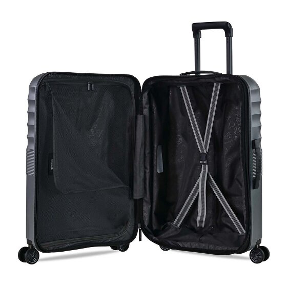 Eminent Dandelion 4 Rollen Kabinentrolley S 40 cm mit Dehnfalte