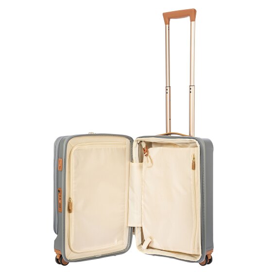 Bric's Capri 4 Rollen Kabinentrolley 55 cm Laptopfach mit Dehnfalte