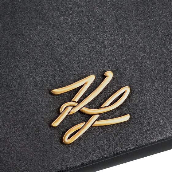 Karl Lagerfeld Autograph Umhängetasche Leder 20 cm