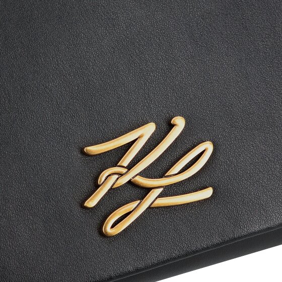 Karl Lagerfeld Autograph Umhängetasche Leder 20 cm Karl Lagerfeld Autograph Umhängetasche Leder 20 cm