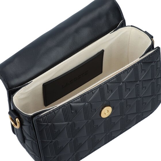 Lacoste Maheki Umhängetasche Leder 21 cm