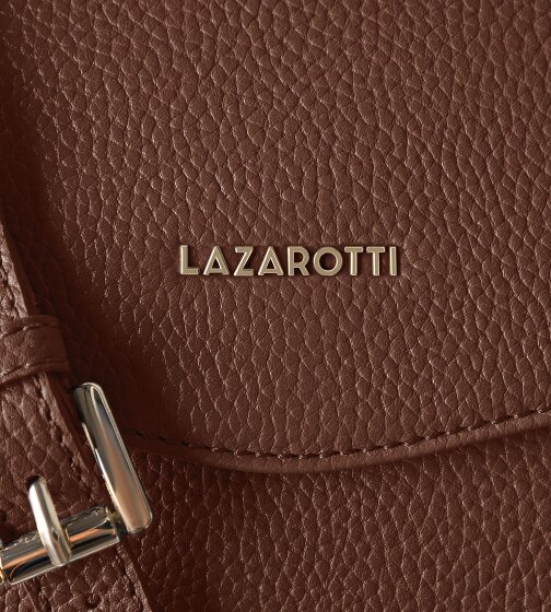 Lazarotti Bologna Leather Crossbody Umhängetasche Leder 22 cm