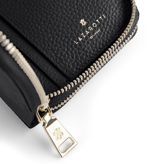 Lazarotti Bologna Leather XL Double Zip-Around Geldbörse RFID Leder 20 cm