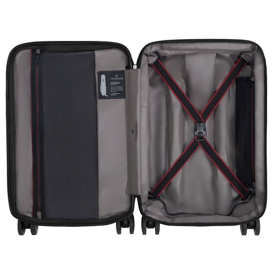 Victorinox Spectra 3.0 Frequent Flyer Carry On 4 Rollen Kabinentrolley 55 cm Laptopfach mit Dehnfalte
