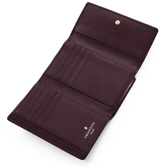 Lazarotti Bologna Leather XL Geldbörse mit Zip-Around Fach Leder 14 cm