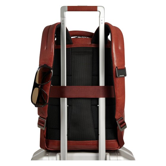 Piquadro Solm Daypack Leder 39 cm Laptopfach
