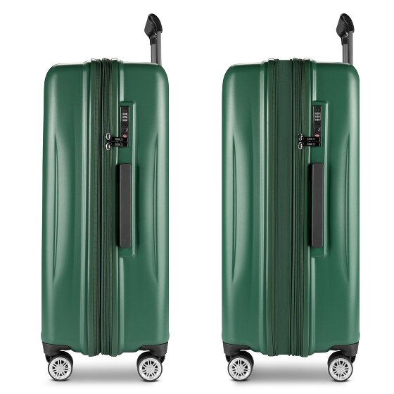 Bric's Cervia 2.0 4 Rollen Trolley L 77 cm mit Dehnfalte