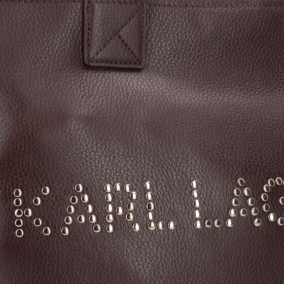 Karl Lagerfeld Signature Shopper Tasche Leder 33 cm