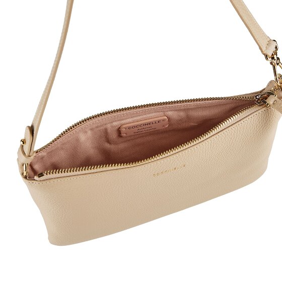 Coccinelle C-Easy Clutch Tasche Leder 25 cm