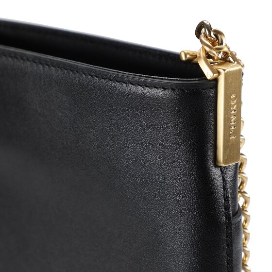 PINKO Flat Mini Bag Umhängetasche Leder 17 cm PINKO Flat Mini Bag Umhängetasche Leder 17 cm