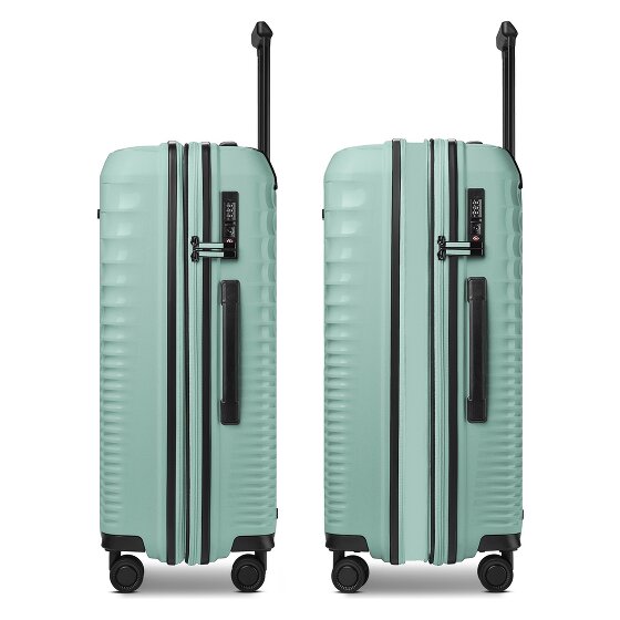 Farmhood Straw Edition 4 Rollen Trolley 67 cm mit Dehnfalte