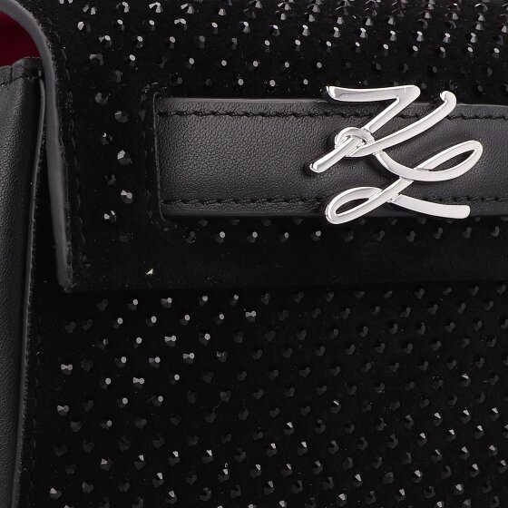 Karl Lagerfeld Autograph Mini Bag Handtasche Leder 16 cm