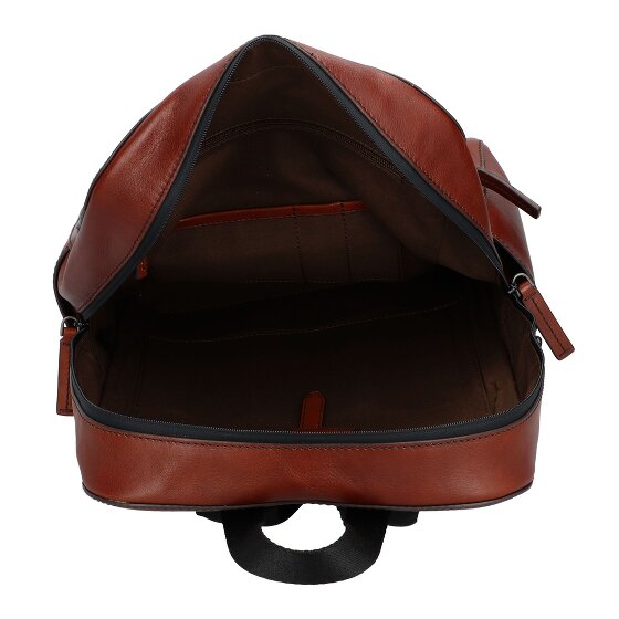 The Bridge Damiano Business-Rucksack Leder 39 cm Laptopfach