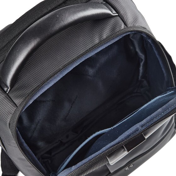 Piquadro Sync Daypack RFID Schutz Leder 47 cm Laptopfach