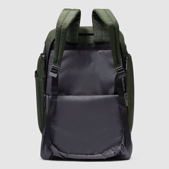 Piquadro Brief 2-Rollen Rucksacktrolley 53 cm Laptopfach