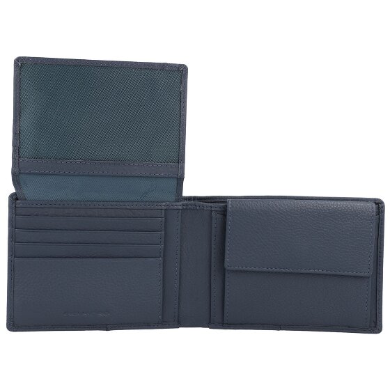 Piquadro Akron Geldbörse RFID Leder 13 cm Piquadro Akron Geldbörse RFID Leder 13 cm
