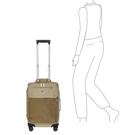 Bric's Bric's x Replay 4 Rollen Kabinentrolley S 55 cm