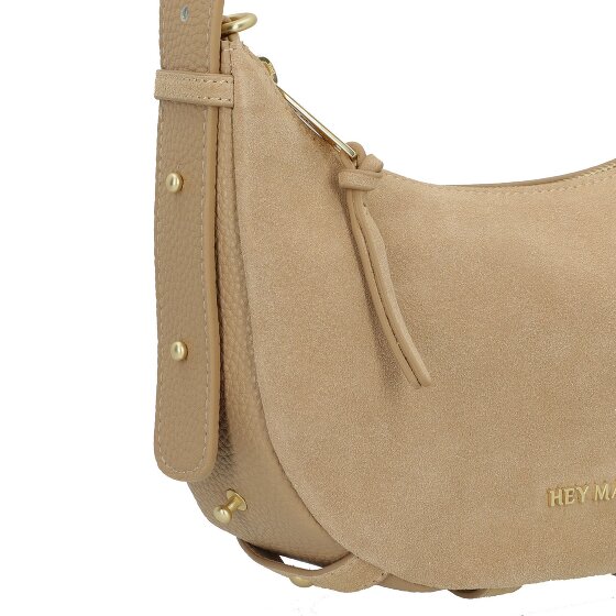 Hey Marly Lifetime Sister Suede Schultertasche Leder 25 cm